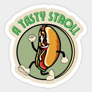 A Tasty Stroll Sticker